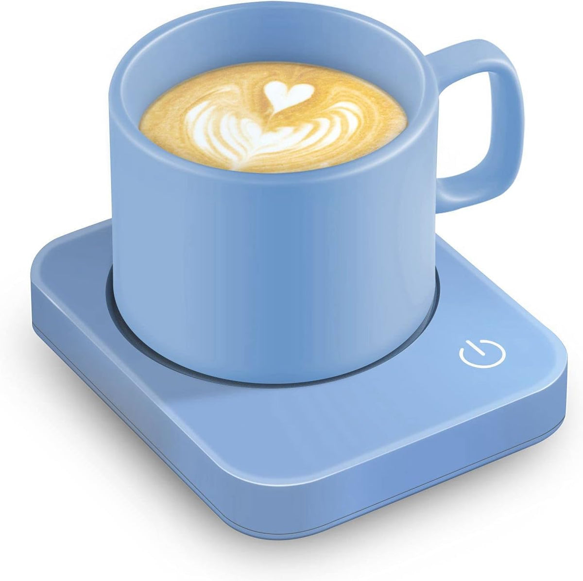 Coffee Mug Warmer for Desk with Auto Shut Off & 3-Temp Settings, Coffee Cup Warmer with Smart Safety Alert Home Office Accessory, Perfect for Coffee, Tea, Milk (No Mug)