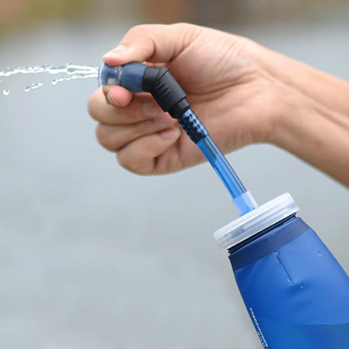 Azarxis TPU Soft Flask Collapsible Water Bottles BPA-Free 250ml 350ml 500ml for Hydration Vest Pack Running Hiking Cycling Climbing