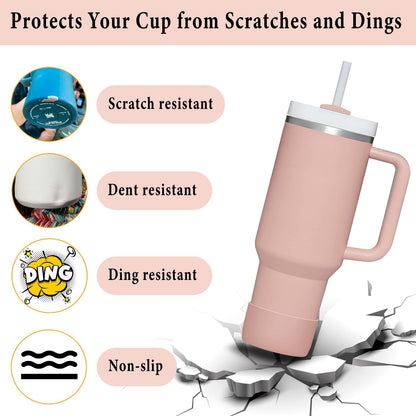 2-Pack Silicone Boots for Stanley, Owala & More, Fits Select Cups & Bottles