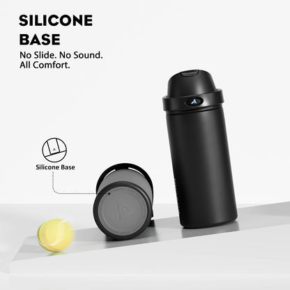 24 oz Stainless Steel Water Bottle: 2-in-1 Push-Button Spout & Quick-Flip Straw, Leakproof, Cold 24Hrs, Fits Car Cup Holder, Insulated Vacuum Flask for Sports, Trip, School Gift (Storm Hammer) - Colors B