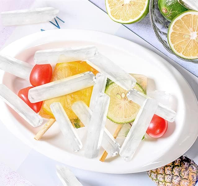 4 Pack Ice Cube Trays, Narrow Water Bottle Ice Cube Tray Stick