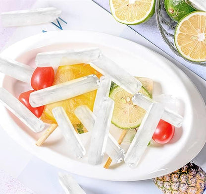 4 Pack Ice Cube Trays, Narrow Water Bottle Ice Cube Tray Stick