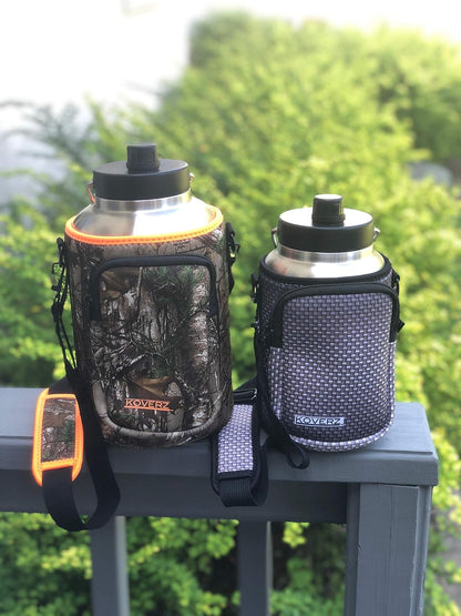 24-30oz 750ml Water Bottle Carrier with Shoulder Strap, Water Bottle Insulator - Midnight Mums