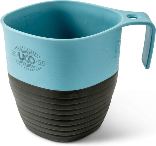 UCO Collapsible Camp Cup for Camping, Backpacking, and Hiking, 12 Ounces