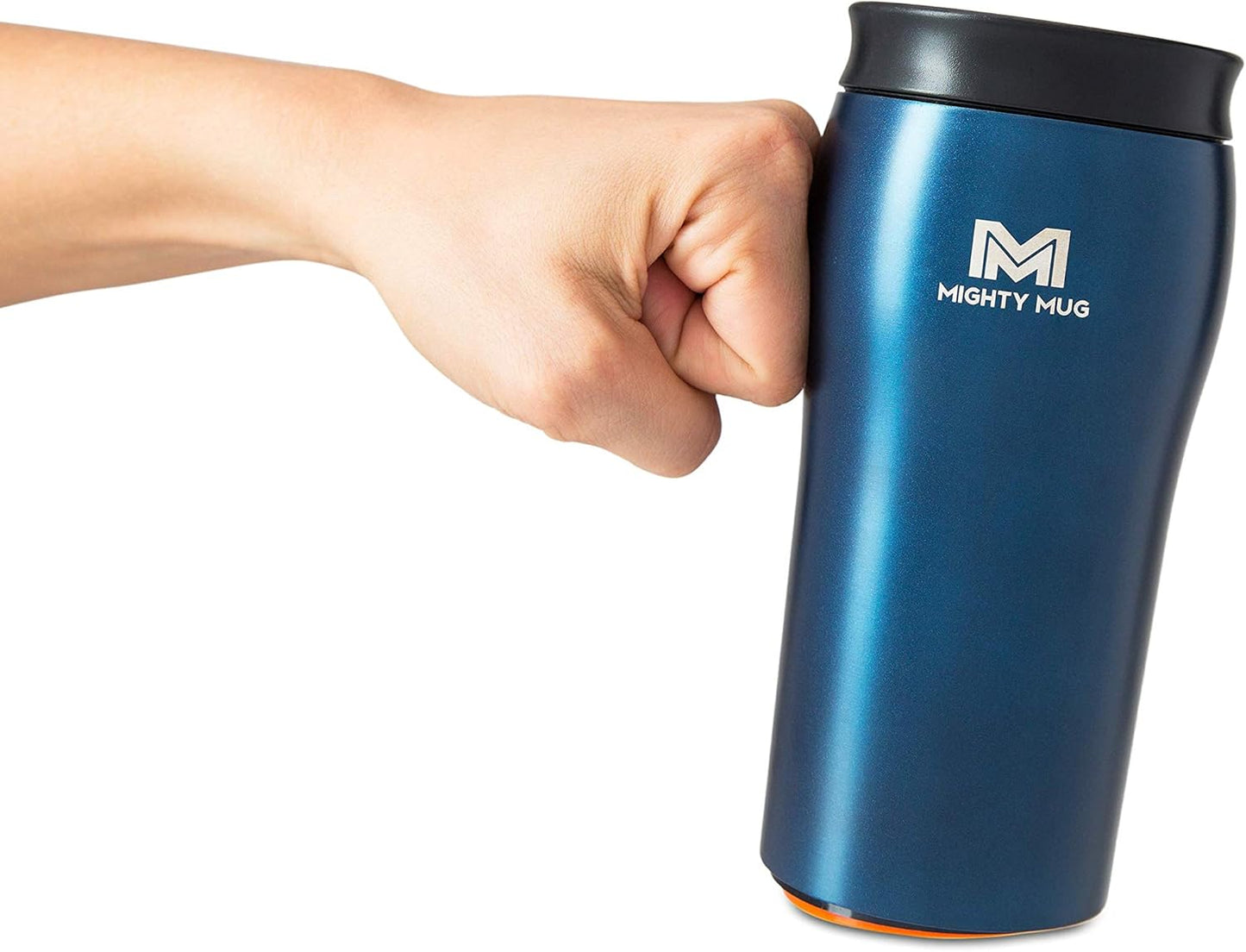 Mighty Mug | The Untippable Mug | Grips When Hit, Lifts for Sips | Insulated Stainless Steel Tumbler | Cupholder Friendly | Gifts for Women Men All | Leakproof | 6 Hour Hot / 24 Cold | 16oz | Teal
