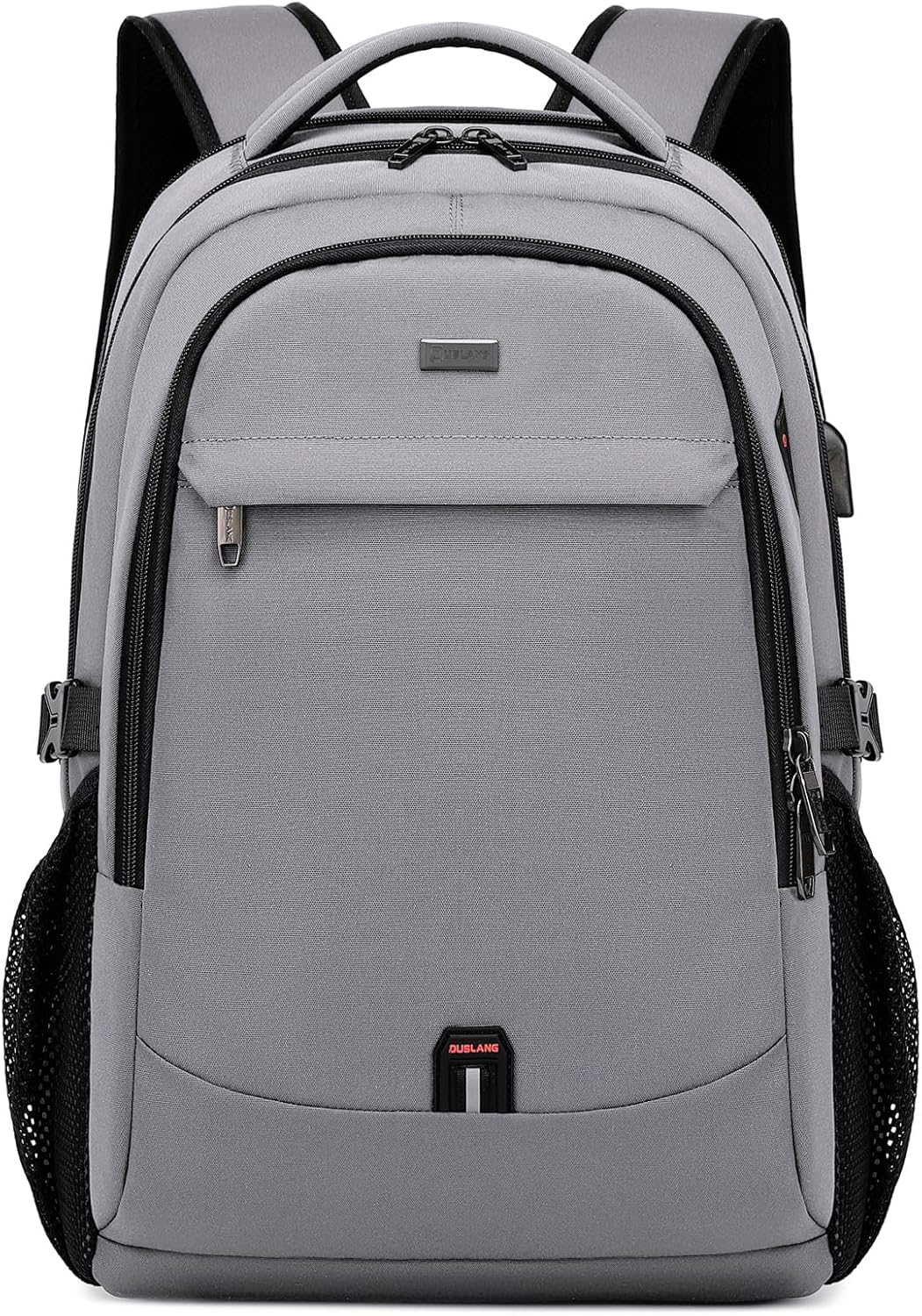 DUSLANG 17 Inch Laptop Backpack for Travel Water Resistant College Backpack for Men/Women Laptop Bag with USB Charging Port,Black - Colors A