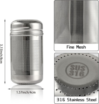 316L Stainless Steel Fruit Infuser for Water Bottles & Pitchers,BPA-Free Plastic-Free,Hot/Cold Safe Dishwasher Safe(2-Pack)