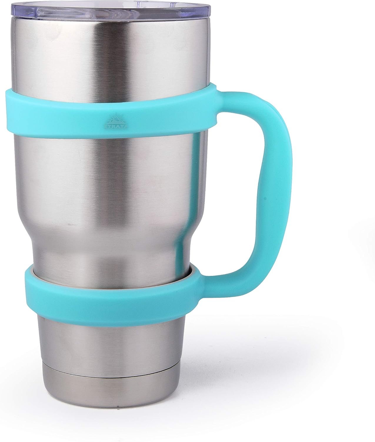 STRATA CUPS 30 oz Tumbler Handle - Available For 30 oz YETI Tumbler, OZARK TRAIL, Rambler Tumbler- BPA free (Black)