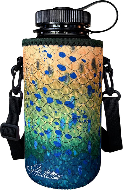 24-30oz 750ml Water Bottle Carrier with Shoulder Strap, Water Bottle Insulator - Midnight Mums
