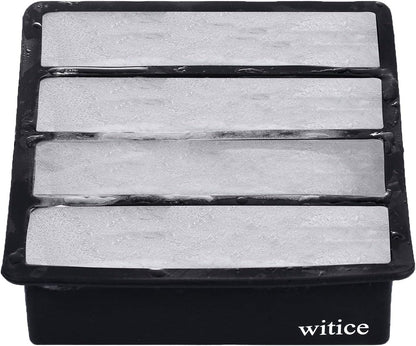 Silicone Ice Cube Trays Large for Whisky(2-Pack) - Butter Mold,With Easy Release Ice Cubes for Whiskey and For Cocktail,Food Grade