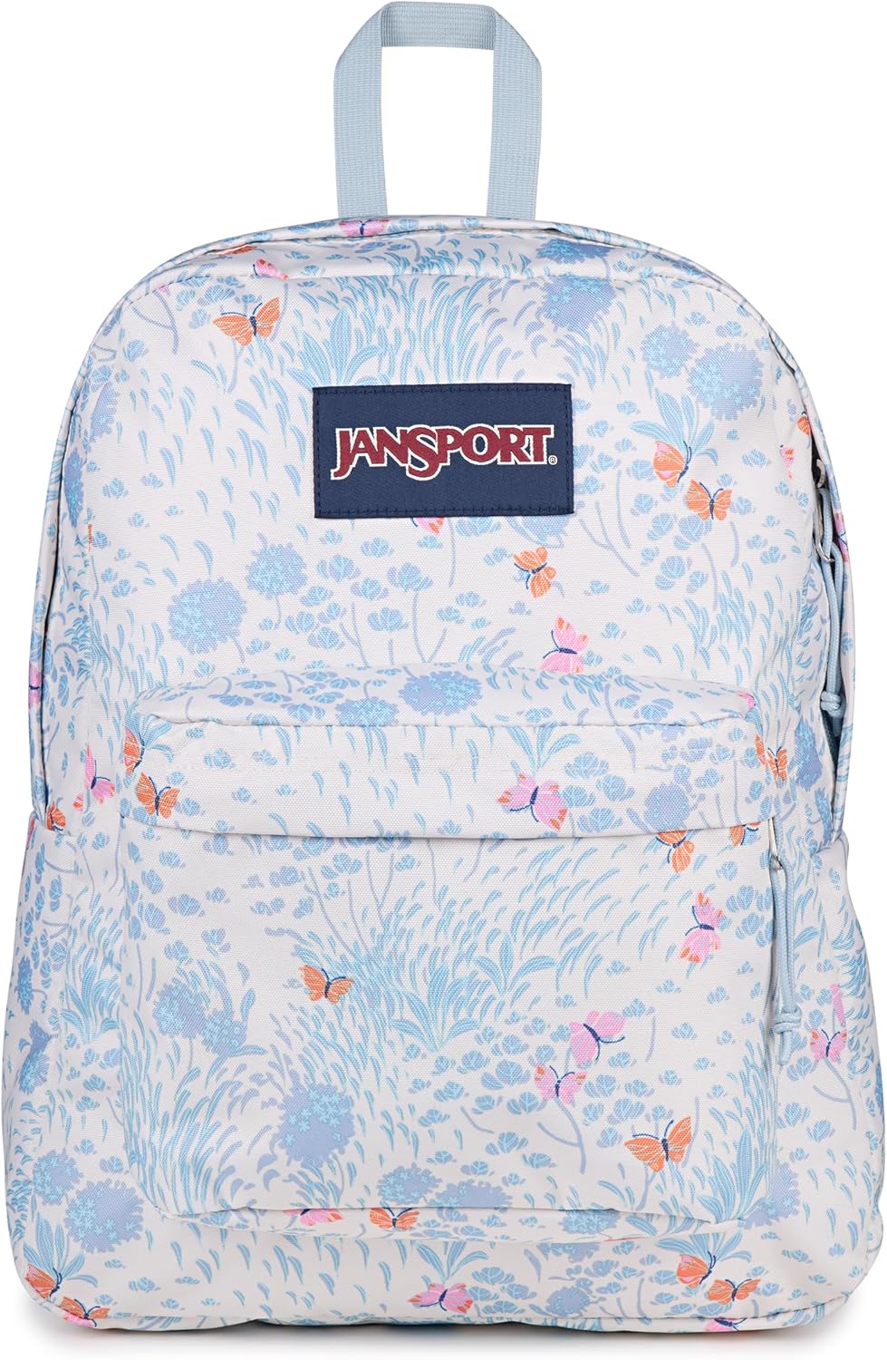 JanSport SuperBreak One Backpacks - Durable, Lightweight Bookbag with 1 Main Compartment, Front Utility Pocket with Built-in Organizer - Premium Backpack, Black - Colors B