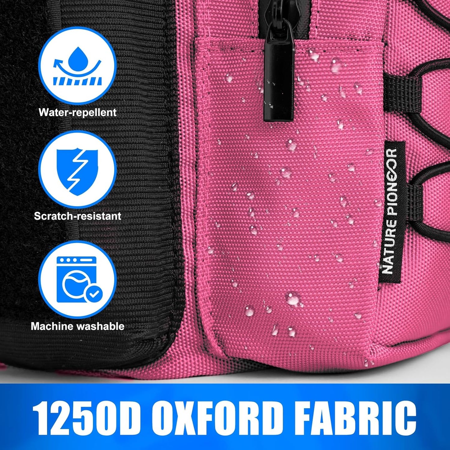 NATURE PIONEOR Magnetic Gym Bag for Men and Women - Magnet Water Bottle Holder Sling Carrier with Crossbody Shoulder Strap,Gym Accessories Pouch,Phone Pockets for Sports,Walking,Travel,Workout