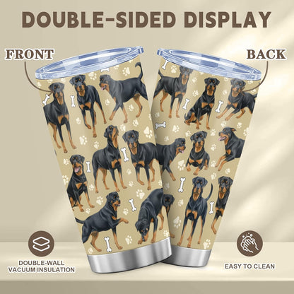Beagle Gifts for Women Men, 40oz Stainless Steel Insulated Tumbler Travel Cup Mug, Funny and Unique Beagle Gifts for Dog Lover - Colors A