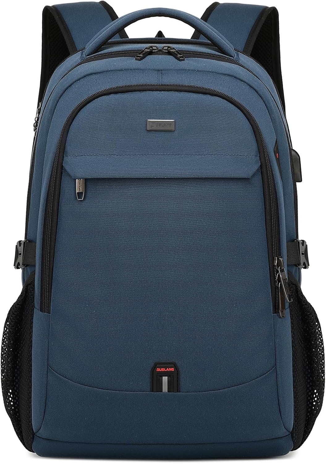 DUSLANG 17 Inch Laptop Backpack for Travel Water Resistant College Backpack for Men/Women Laptop Bag with USB Charging Port,Black - Colors B