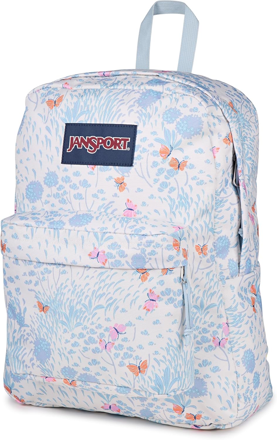 JanSport SuperBreak One Backpacks - Durable, Lightweight Bookbag with 1 Main Compartment, Front Utility Pocket with Built-in Organizer - Premium Backpack, Black - Colors B
