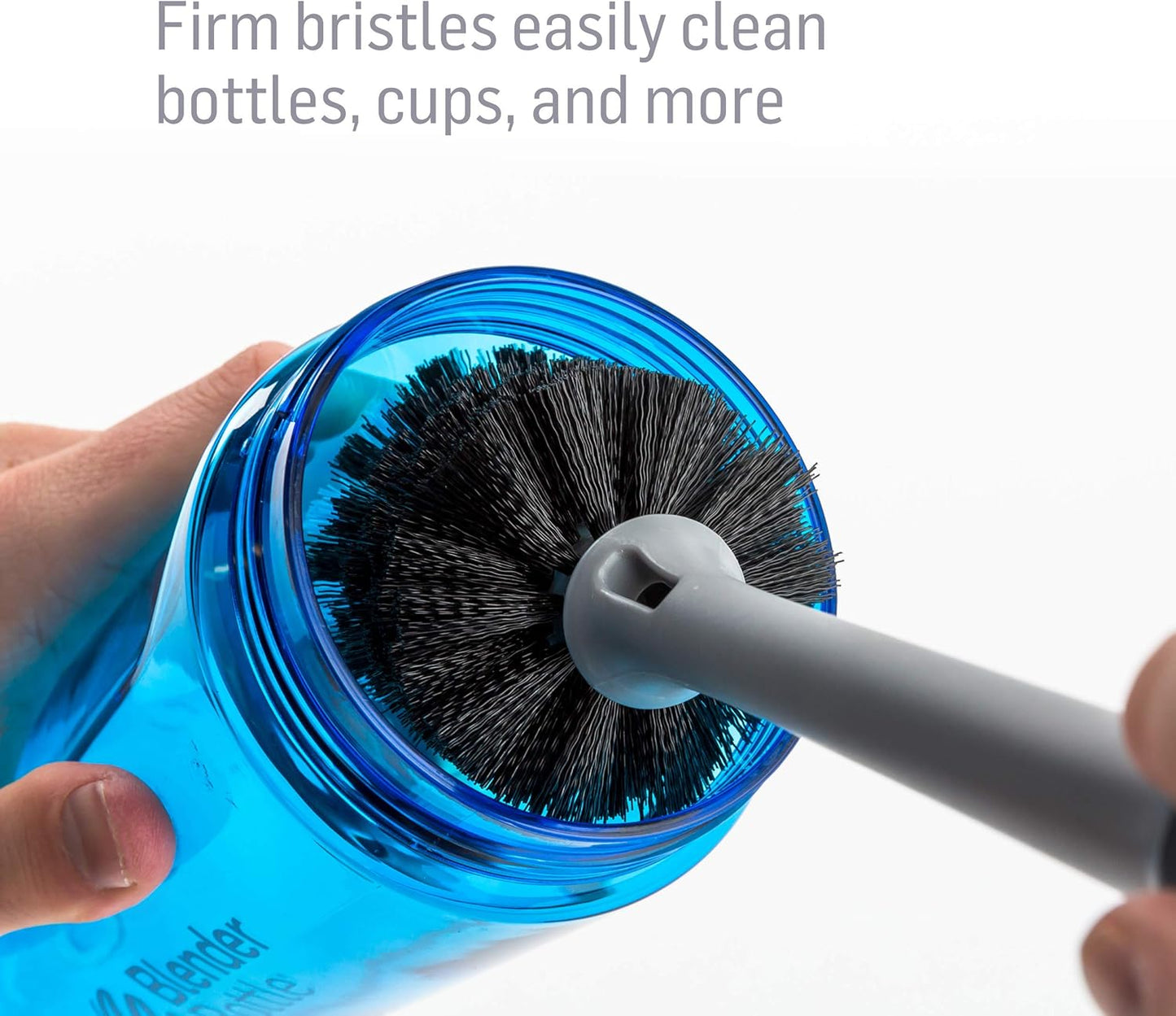 BlenderBottle 2-in-1 Bottle and Straw Cleaning Brush