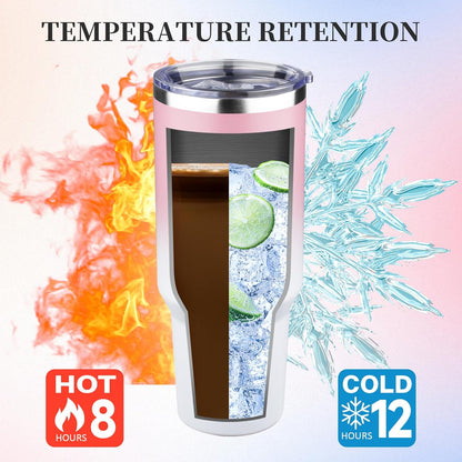 20oz Tumbler with Lid and Straw Double Wall Powder Coated Vacuum Insulated Coffee Tumbler Stainless Steel Insulated Travel Coffee Mug Spill-Proof Thermal Cup for Hot and Cold Beverage,Black