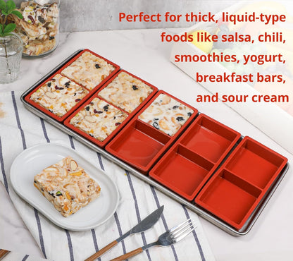 Webake Silicone Water Bottle Ice Cube Trays Mold Set of 2, Easy Release Long Ice Cube Sticks For Cocktail and Whisky
