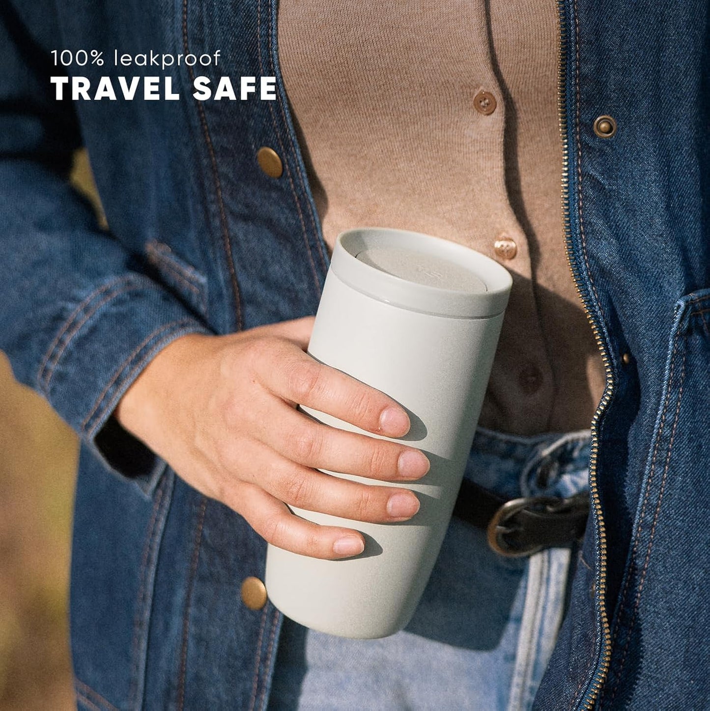 Simple Modern Halloween Signature Voyager | 16oz Travel Coffee Mug Tumbler with 360° Lid | Gifts for Women Men | Ceramic-Lined Insulated Stainless Steel Cold Brew Iced Coffee Cup | Spooky Mix