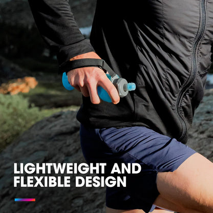 HydraPak SkyFlask Speed - Collapsible Handheld Running Water Bottle (350ml, 500ml, 500ml Insulated) - Adjustable Strap, Lightweight, Spill-Proof Cap | Collapsible