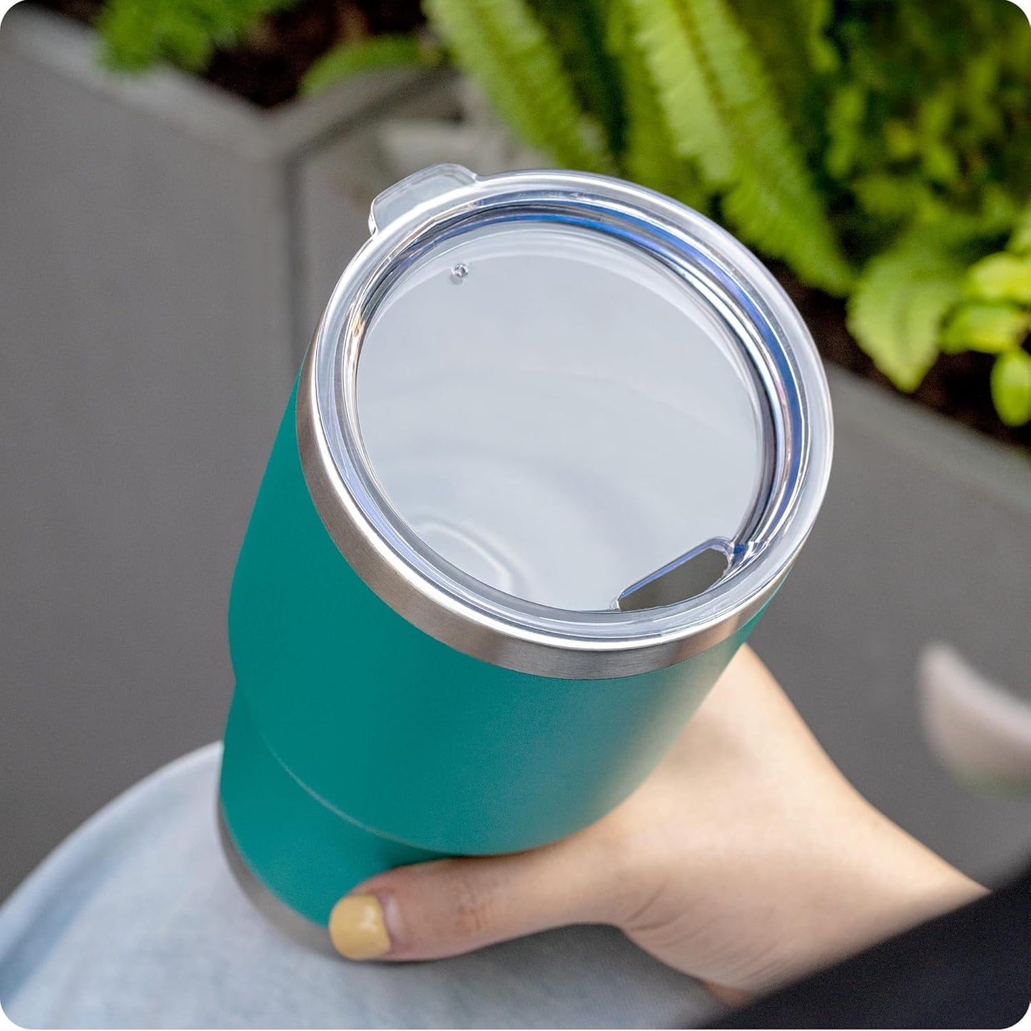 2 Pack 20 ozTumbler Lid for Yeti Rambler,Old Style Rtic and More Travel Mugs, Splash Proof Replacement Lid for 3.2" Inner Diameter Tumblers