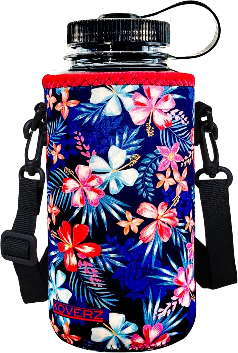 24-30oz 750ml Water Bottle Carrier with Shoulder Strap, Water Bottle Insulator - Midnight Mums