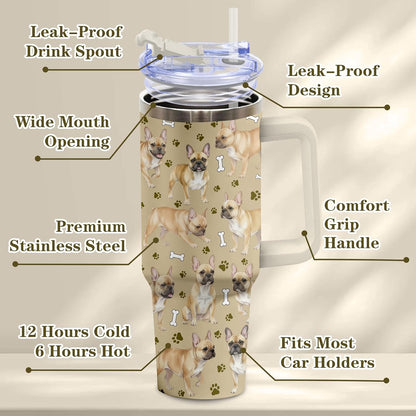 Beagle Gifts for Women Men, 40oz Stainless Steel Insulated Tumbler Travel Cup Mug, Funny and Unique Beagle Gifts for Dog Lover - Colors B