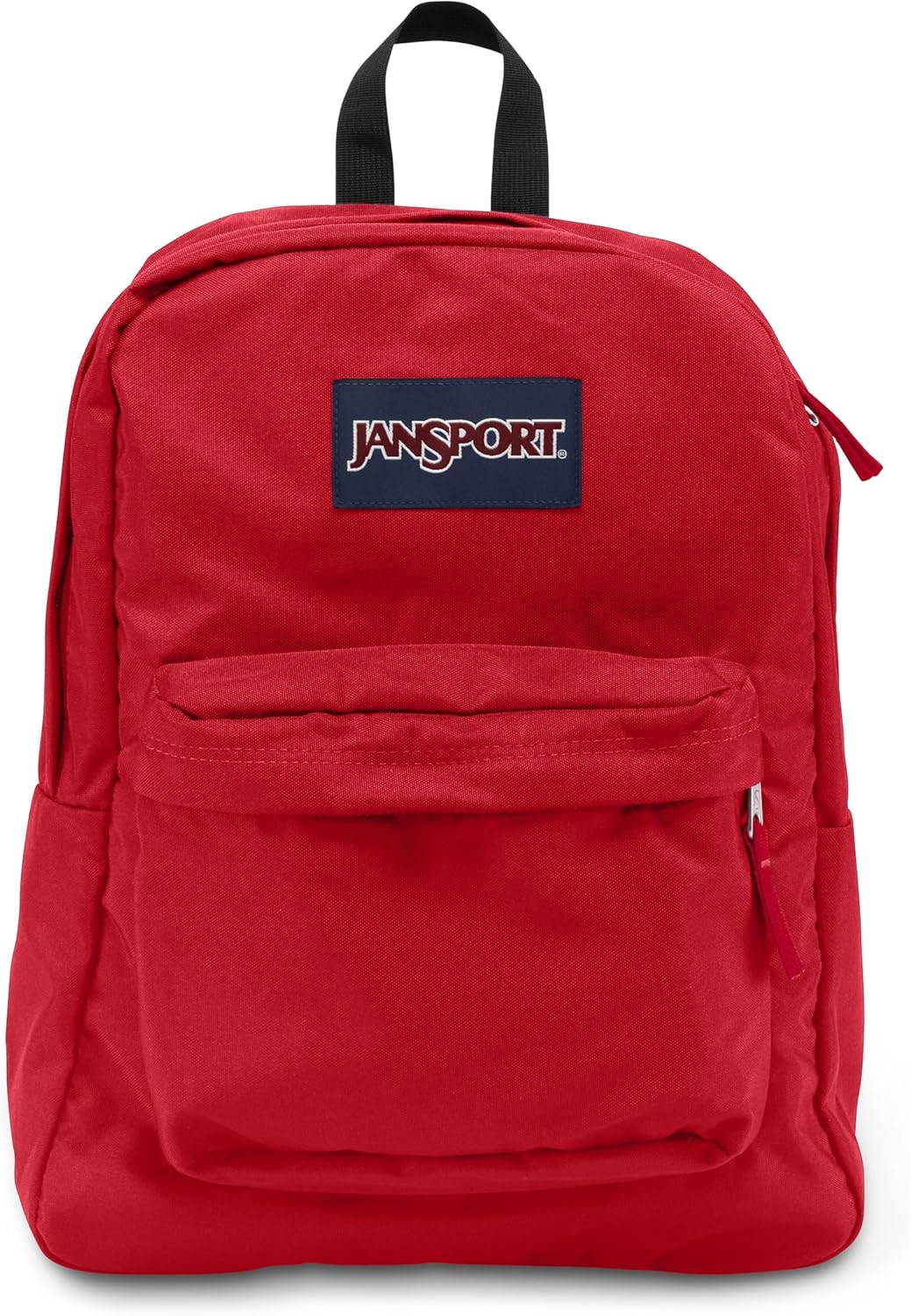 JanSport SuperBreak One Backpacks - Durable, Lightweight Bookbag with 1 Main Compartment, Front Utility Pocket with Built-in Organizer - Premium Backpack, Black - Colors A