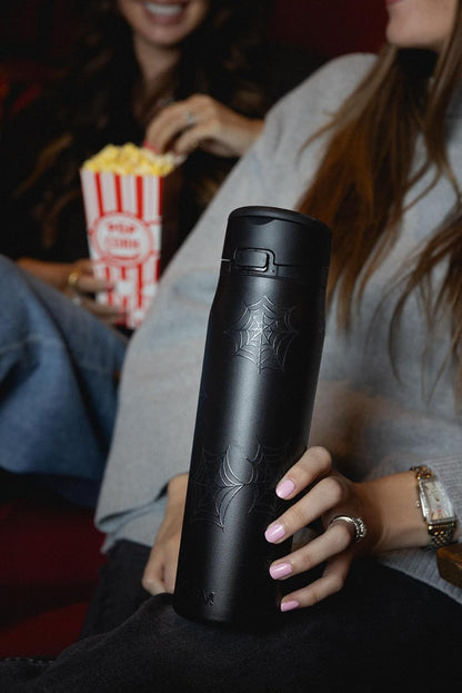 Simple Modern Halloween Signature Voyager | 16oz Travel Coffee Mug Tumbler with 360° Lid | Gifts for Women Men | Ceramic-Lined Insulated Stainless Steel Cold Brew Iced Coffee Cup | Spooky Mix