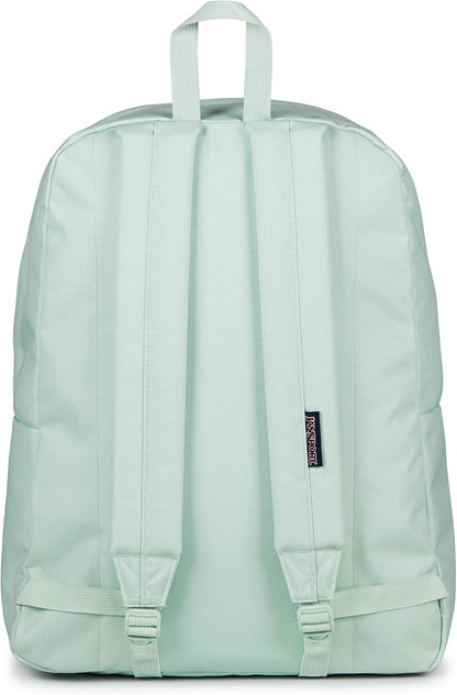 JanSport SuperBreak One Backpacks - Durable, Lightweight Bookbag with 1 Main Compartment, Front Utility Pocket with Built-in Organizer - Premium Backpack, Black - Colors A