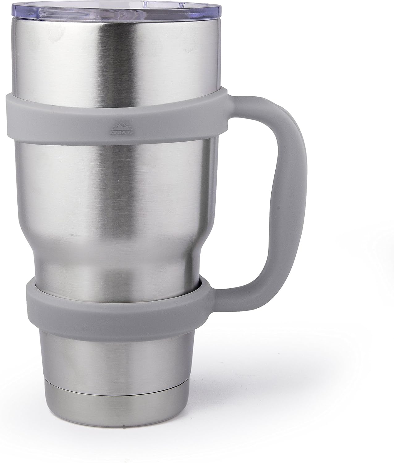 STRATA CUPS 30 oz Tumbler Handle - Available For 30 oz YETI Tumbler, OZARK TRAIL, Rambler Tumbler- BPA free (Black)