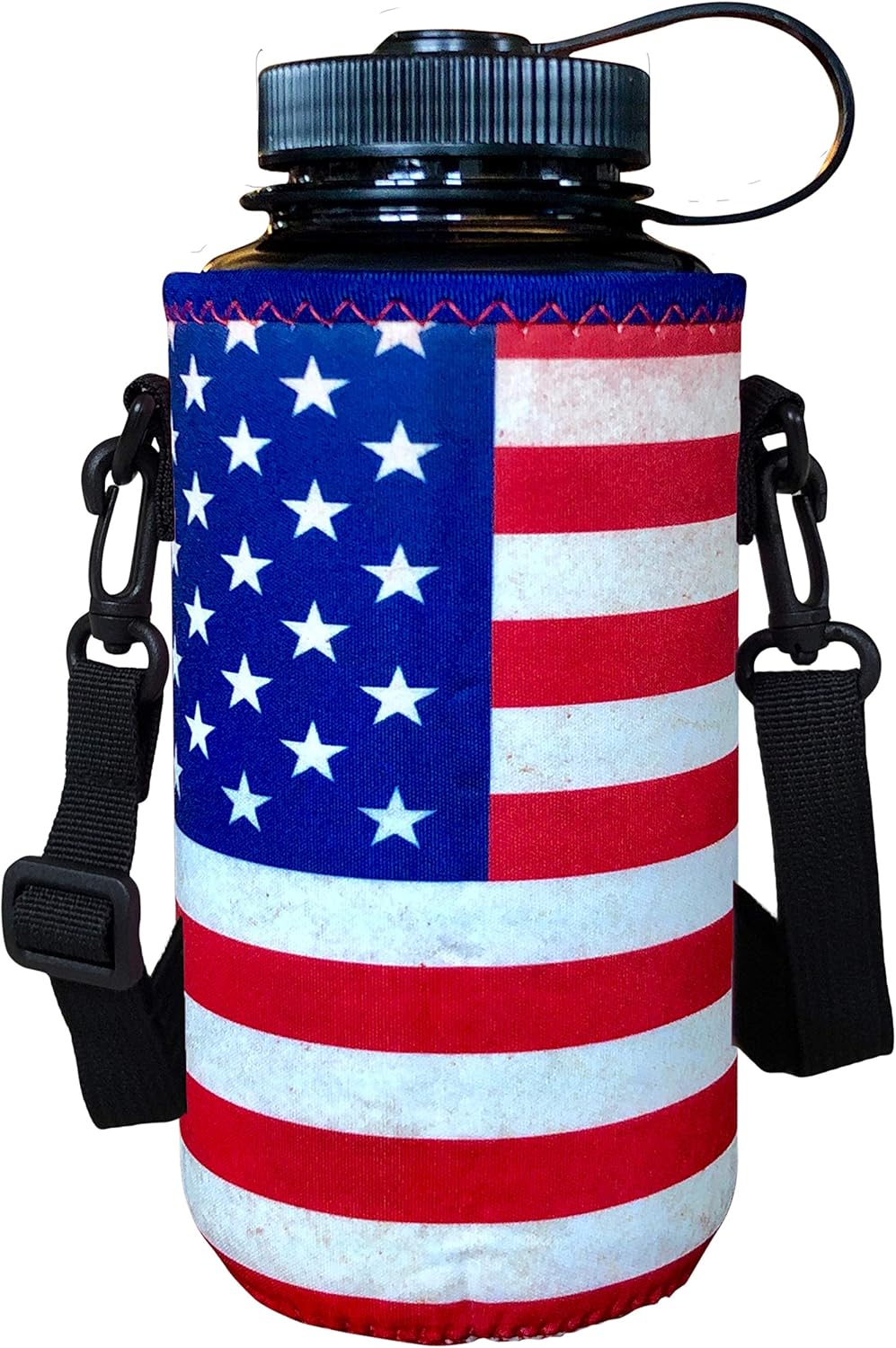 24-30oz 750ml Water Bottle Carrier with Shoulder Strap, Water Bottle Insulator - Midnight Mums