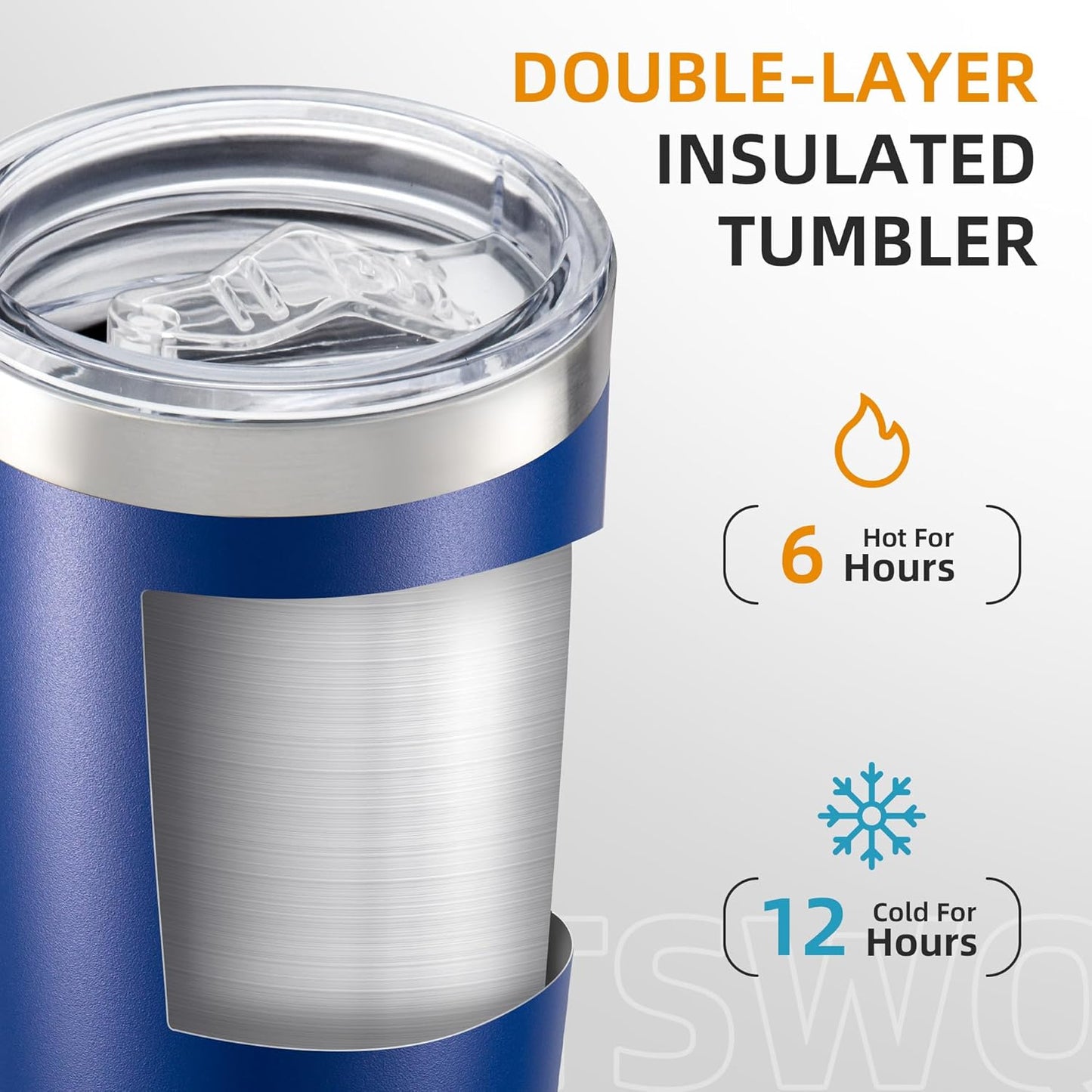 20 oz Tumbler with Lid Stainless Steel Insulated Tumblers Double Wall Vacuum Coffee Mug Powder Coated Tumbler Cups for Cold and Hot Drinks, Tropical Pink, 1 pack
