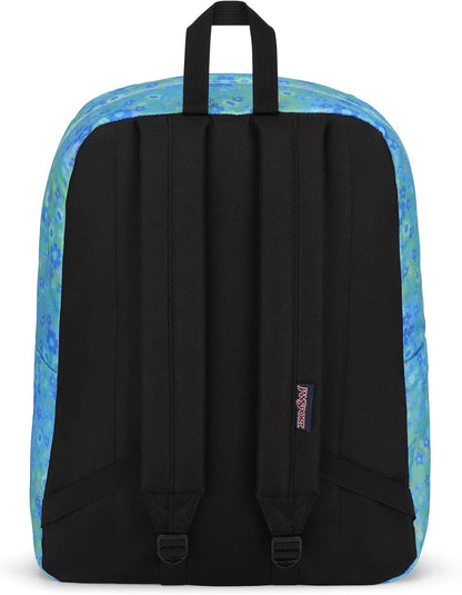 JanSport SuperBreak One Backpacks - Durable, Lightweight Bookbag with 1 Main Compartment, Front Utility Pocket with Built-in Organizer - Premium Backpack, Black - Colors A