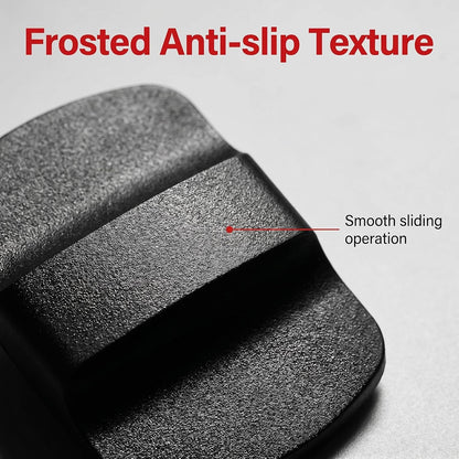 2 Pcs Magnetic Slider Replacement Block, Slider Lid Magnet for Yeti Lids 10 oz, 14oz, 16 oz, 20 oz, 26 oz, 30 oz (Black+Black)