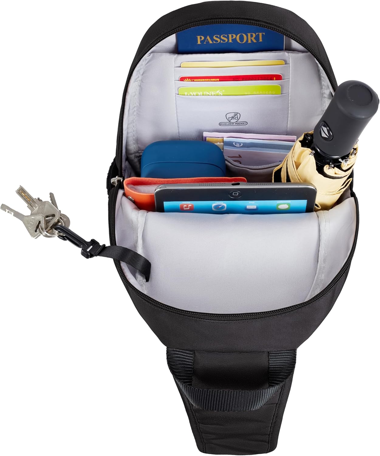 Travelon Anti-Theft Classic Sling Bag