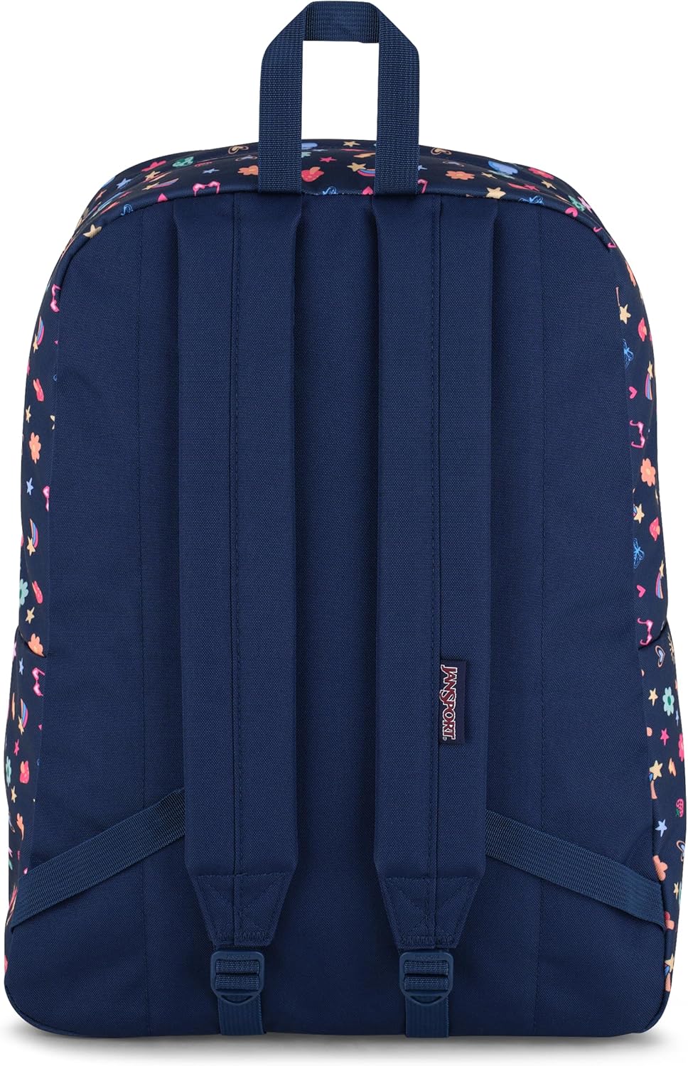 JanSport SuperBreak One Backpacks - Durable, Lightweight Bookbag with 1 Main Compartment, Front Utility Pocket with Built-in Organizer - Premium Backpack, Black - Colors B