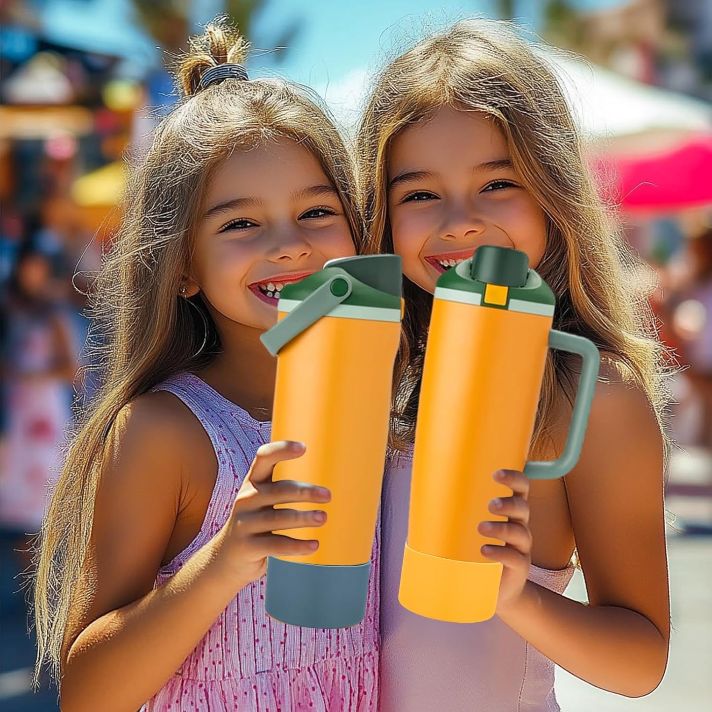 Mity rain 2PCS Protective Silicone Boots for Owala 30oz & 40oz FreeSip Sway Bottles & Tumblers - Accessories for owala, Enhances Stability & Prevents Scratches(Black Cherry)
