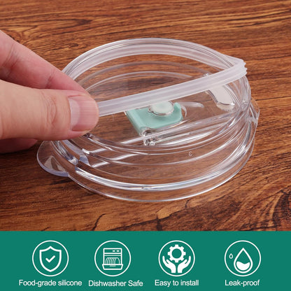 Joshey Tumbler Lid Rubber Seal Replacement Compatible with Reduce 40oz & 50oz Tumbler Mugs, 6Pcs BPA-Free Silicone Gaskets, Leak-Proof Gasket Replacement Accessories