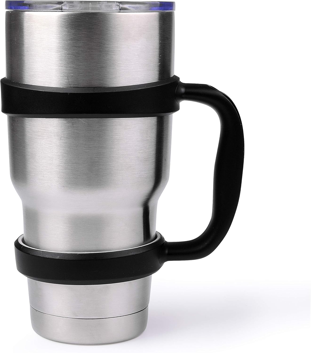 STRATA CUPS 30 oz Tumbler Handle - Available For 30 oz YETI Tumbler, OZARK TRAIL, Rambler Tumbler- BPA free (Black)
