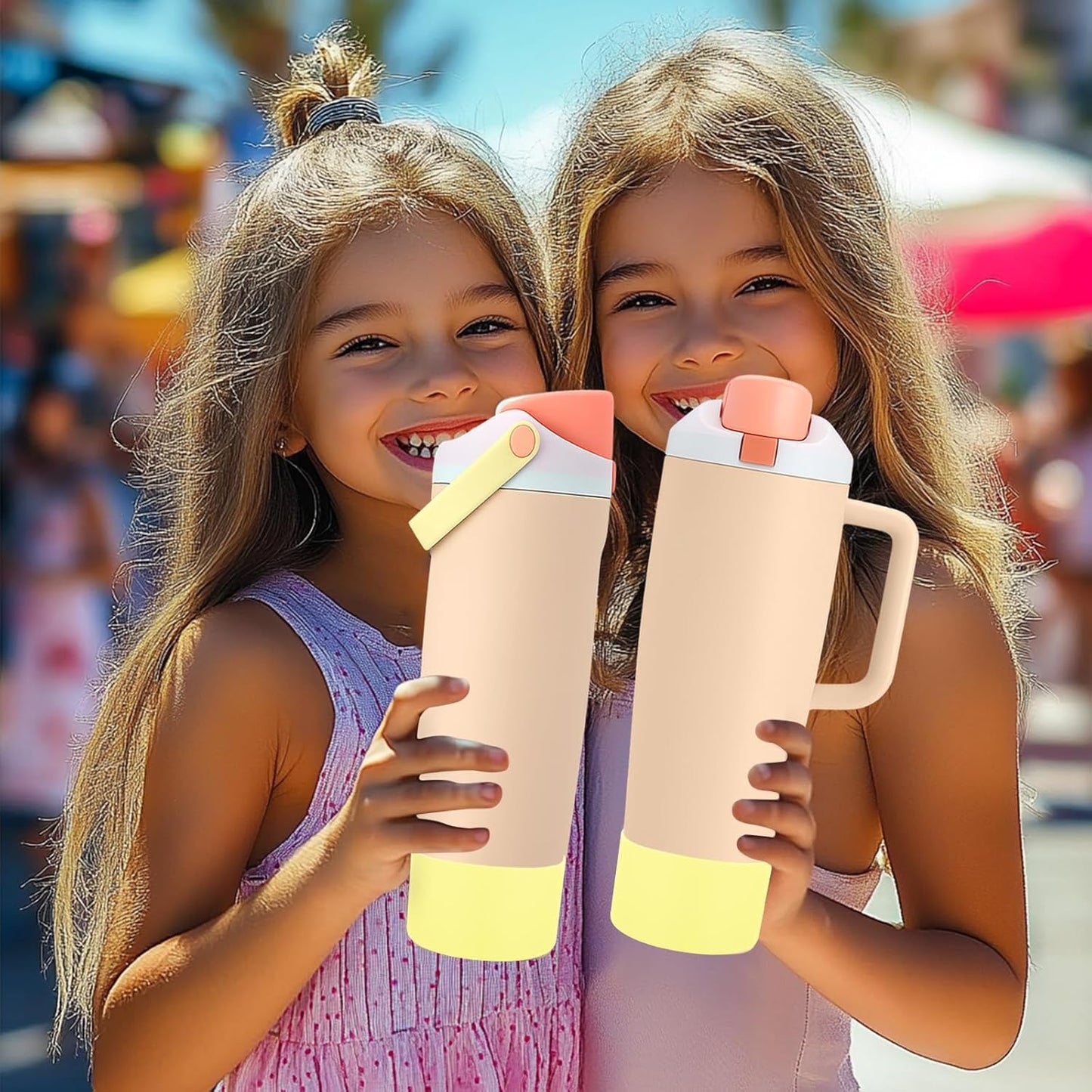 Mity rain 2PCS Protective Silicone Boots for Owala 30oz & 40oz FreeSip Sway Bottles & Tumblers - Accessories for owala, Enhances Stability & Prevents Scratches(Black Cherry)
