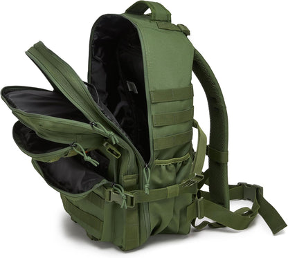 Wotony Military Tactical Backpack for Men Waterproof Daypack 3 Day Assault Pack Molle Bag with Water Bottle Holder