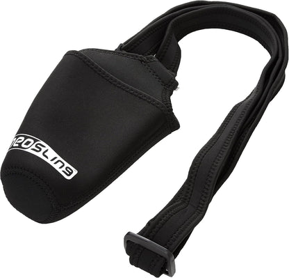 H2O4K9 Neoprene Deluxe Bottle Carrier with Front Pocket (Black) ?…
