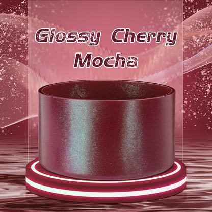 Glossy Gradient Silicone Boot, Compatible with Stanley H2.0 20-40oz & IceFlow 20-30oz, Chameleon Metallic Shimmer Cup Sleeve Protector for Hydroflask and Bottle Bottom with 2.8-3in
