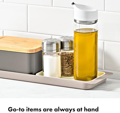 OXO Good Grips Water Bottle Organizer and Accessory Bin, Water Bottle Holder