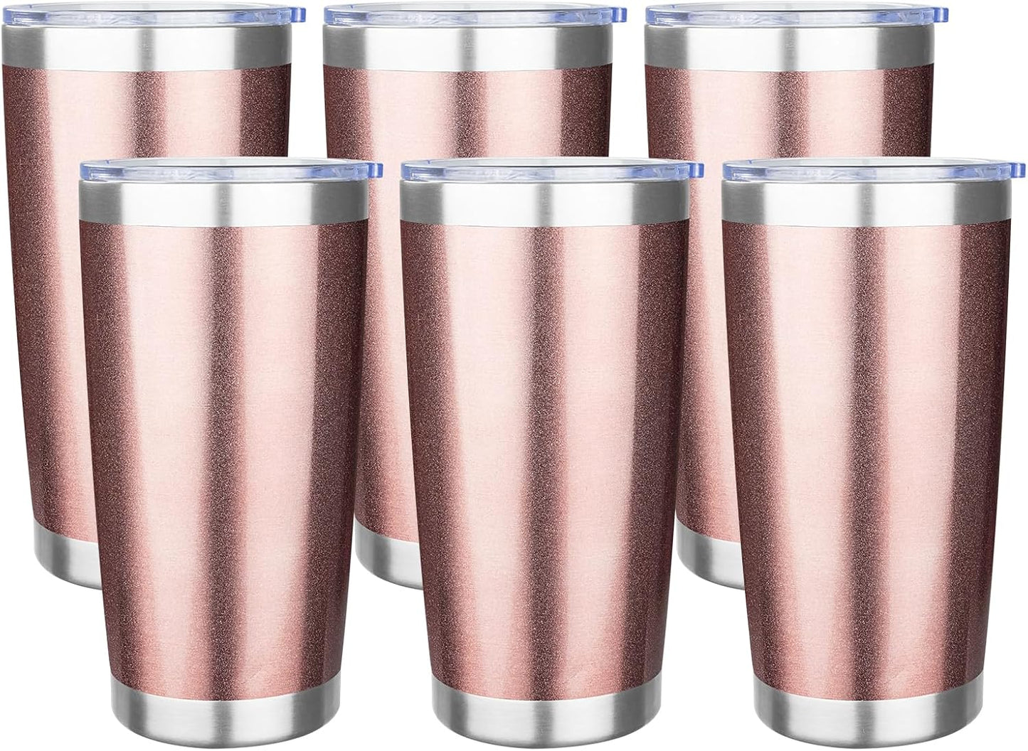 20oz Tumbler with Lid Stainless Steel Insulated Tumblers Travel Coffee Tumbler Bulk Double Wall Vacuum Insulated Water Cup Gifts for Christmas Women Men Her Him Home Office(Navy Blue, 1pack)