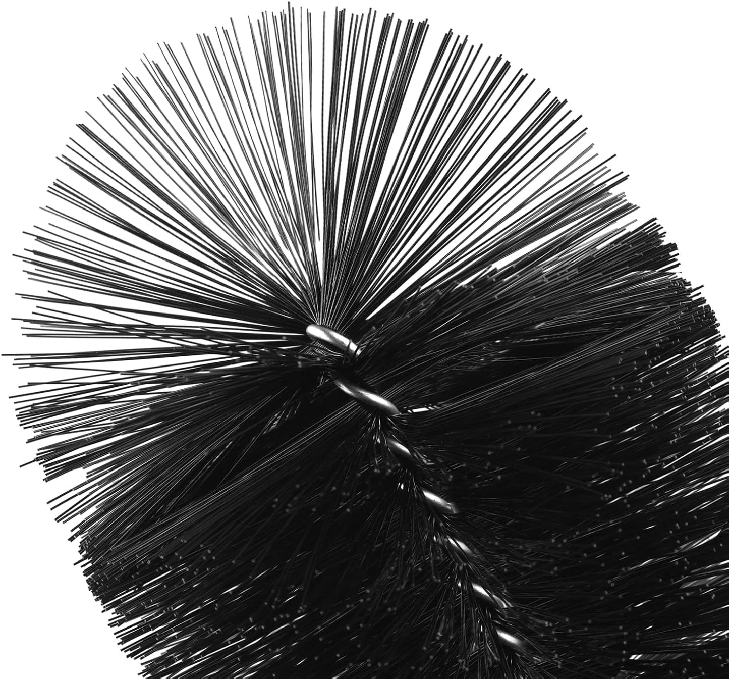 Long Bottle Brush, 17 in Bendable Cleaner Brushes for Cleaning Neck Beer Bottles, Wine, Baby Bottles, Water Bottles, Tumblers, Flask, Bird Feeder, Vase, Pipes and Brewing Supplies Black/1Pack