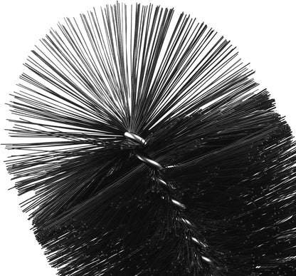 Long Bottle Brush, 17 in Bendable Cleaner Brushes for Cleaning Neck Beer Bottles, Wine, Baby Bottles, Water Bottles, Tumblers, Flask, Bird Feeder, Vase, Pipes and Brewing Supplies Black/1Pack