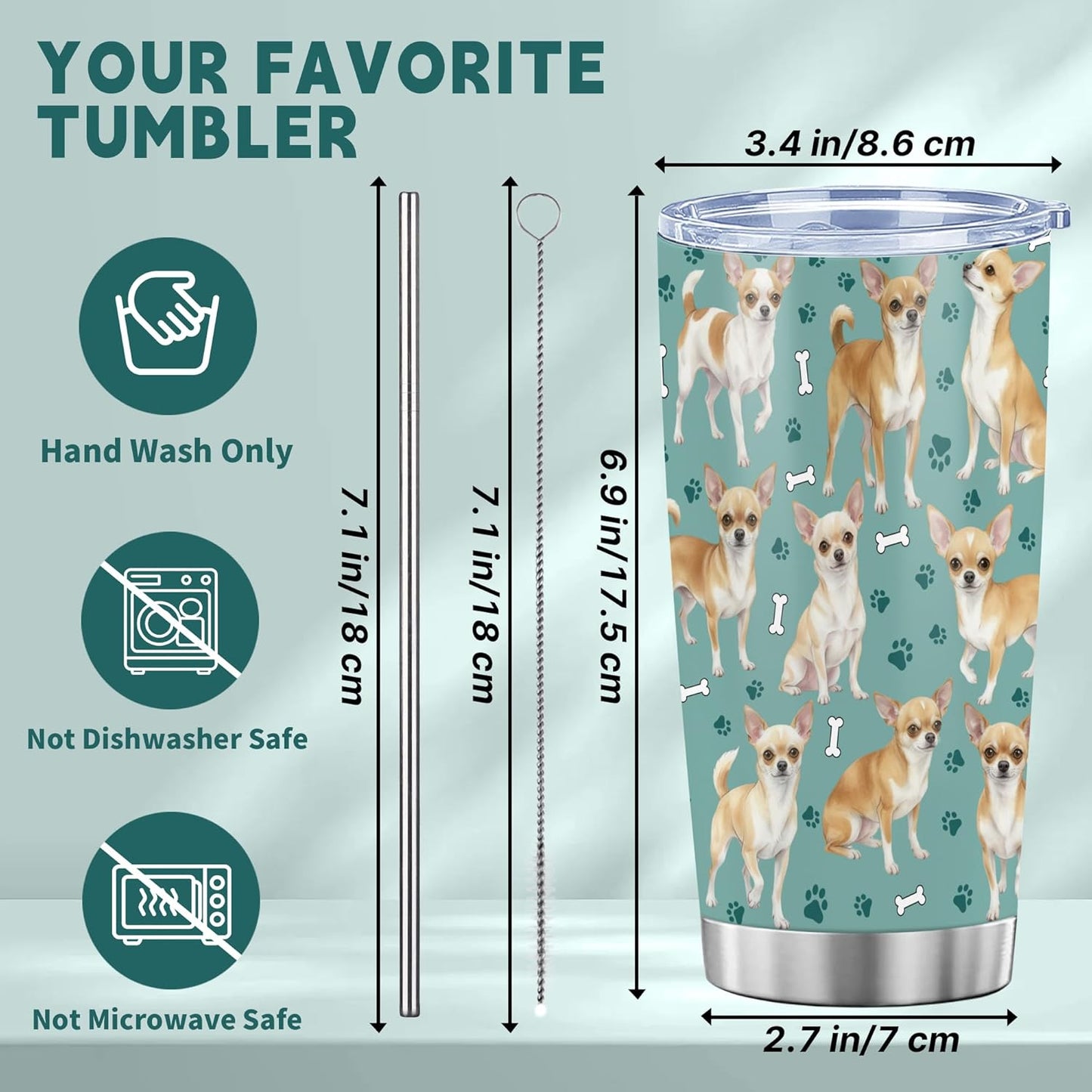 Beagle Gifts for Women Men, 40oz Stainless Steel Insulated Tumbler Travel Cup Mug, Funny and Unique Beagle Gifts for Dog Lover - Colors B