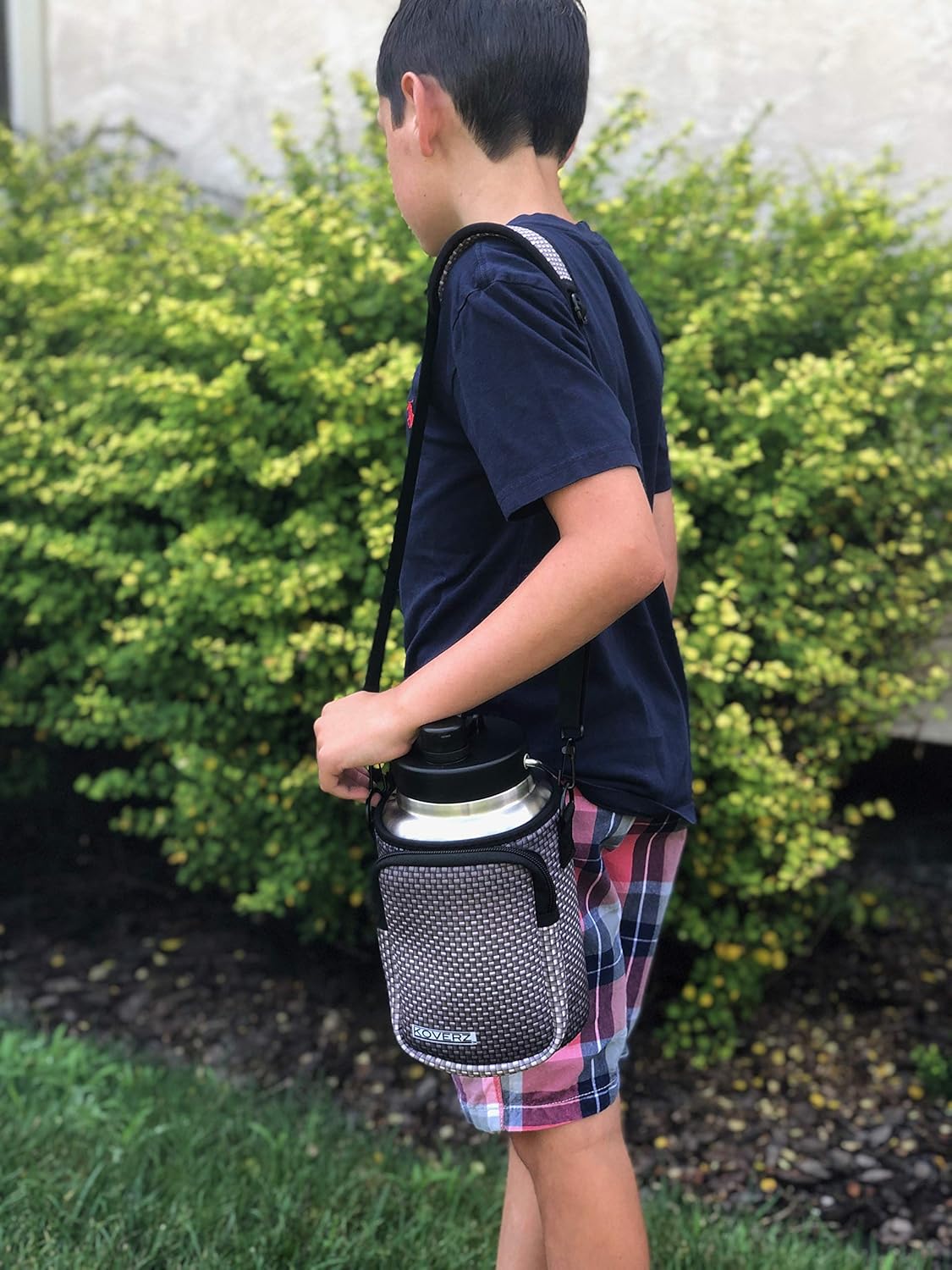 24-30oz 750ml Water Bottle Carrier with Shoulder Strap, Water Bottle Insulator - Midnight Mums